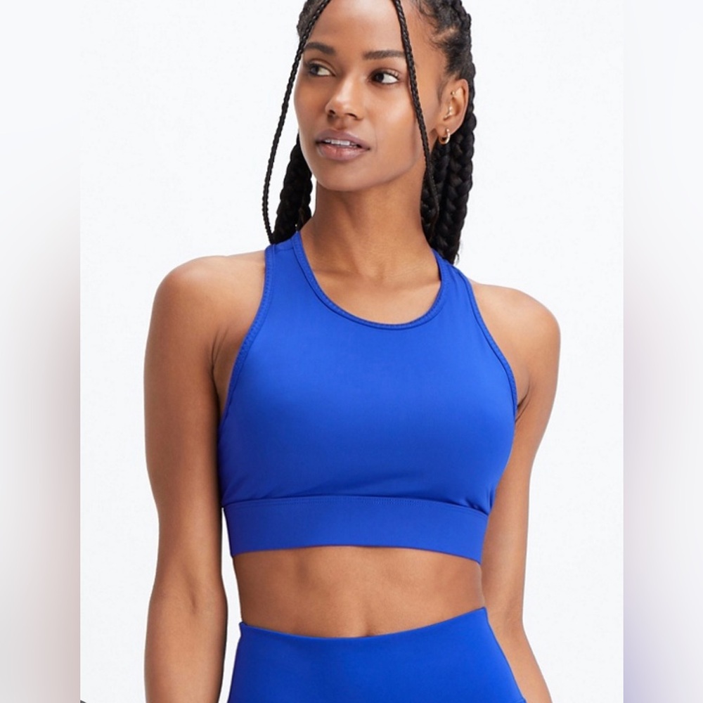 Fabletics High Impact Sport bra blue